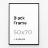 Black Picture Frame 50x70cm