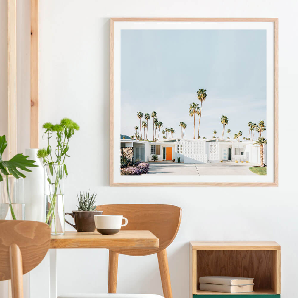 Palm Springs | Framed Print or Poster Wall Art | 41 Orchard